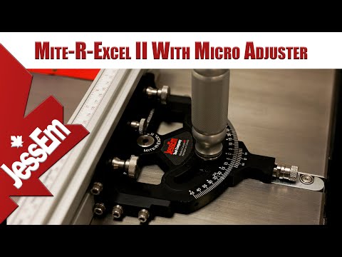 MITER EXCEL II Length Stop JESSEM with Fine Adjustment