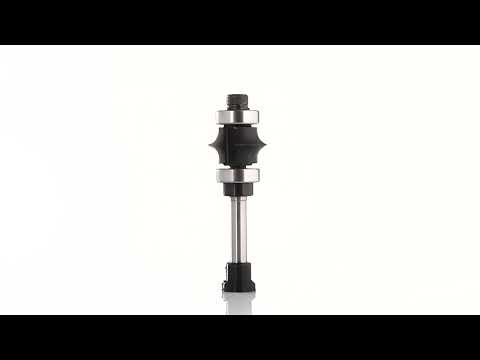 Leaf Edge Beading Bit with double Ball Bearing TCT D=25.4mm B=13mm L=66mm R=4.8mm S=6mm KLEIN