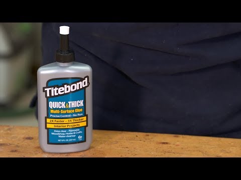 Titebond Quick & Thick Wood Glue 8oz (226g)
