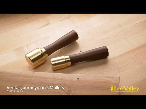 Journeyman s Brass Mallet weight 325 g head diameter 32 mm VERITAS